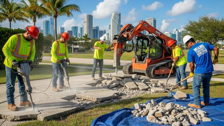 Concrete & Slab Removal Miami