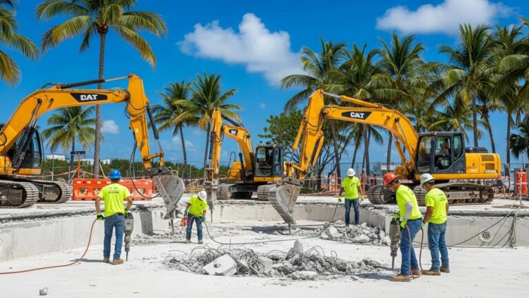 Pool Deck & Patio Demolition Miami
