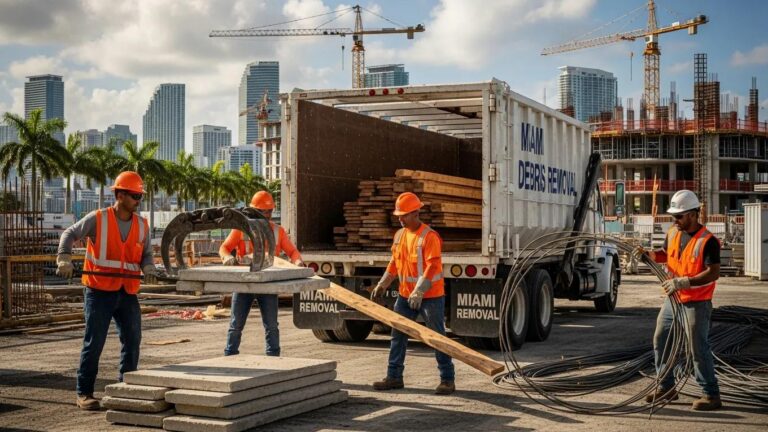 Construction Debris Hauling & Removal in Miami